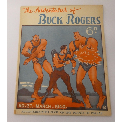 413 - Vintage Comic Book - The Adventures of Buck Rogers No 27 - March 1940