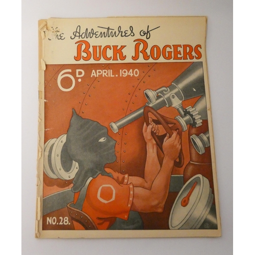 414 - Vintage Comic Book - The Adventures of Buck Rogers No 28 - April 1940