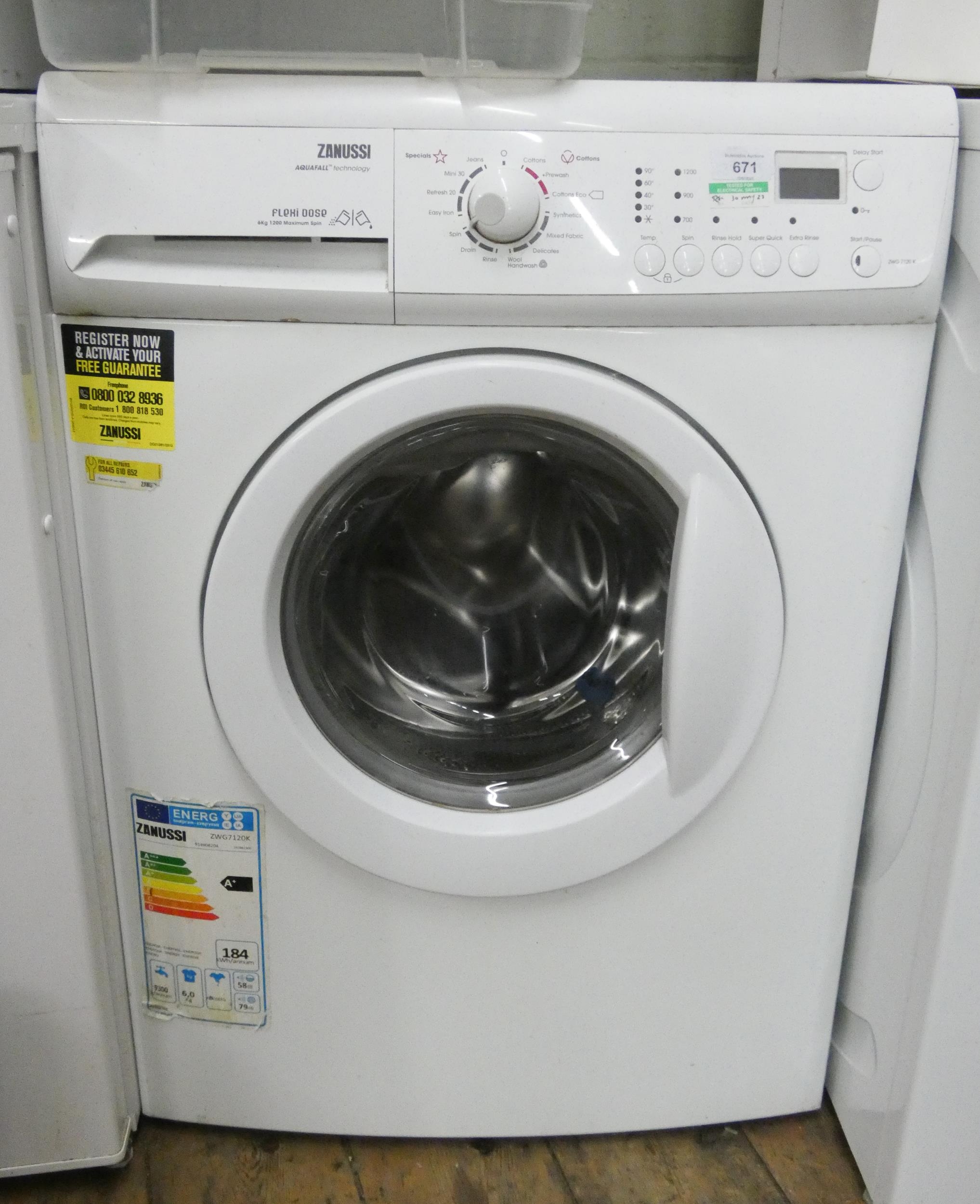 zanussi aquafall