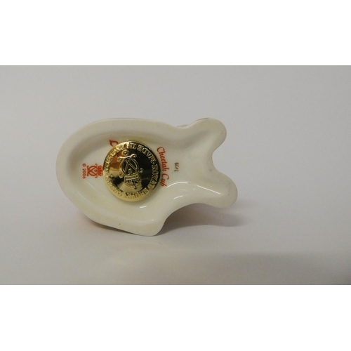 214 - A Royal Crown Derby paperweight Cheetah cub