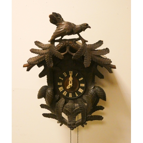 356 - A black forest cuckoo clock