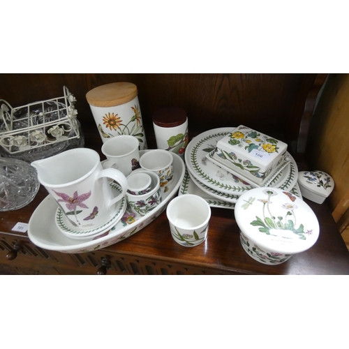 106 - Portmeirion Botanic Garden- extensive collection of china with serviettes, tea cosies etc - 59 piece... 