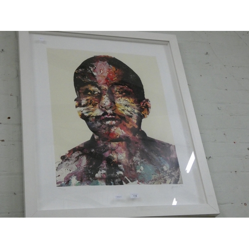 118 - Three various modern framed coloured prints - one is a signed limited edition