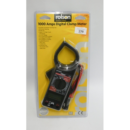 333 - 1000amp digital clamp meter