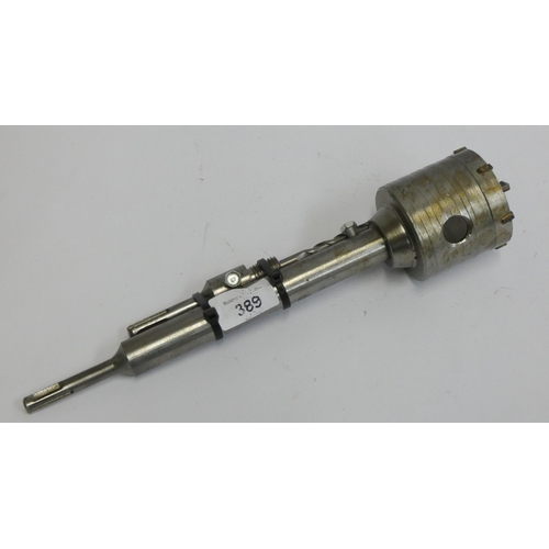 340 - A 50mm core drill and extension piece