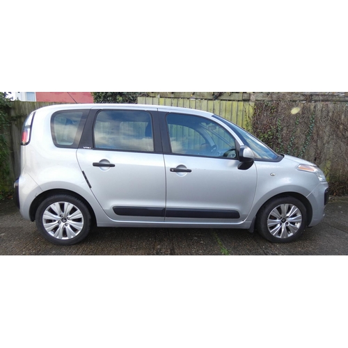 824 - Citroen C3 Picasso VTR Plus motor car, 1400cc Petrol, Reg No HN59 VPO,  Mot expired. Deceased estate... 