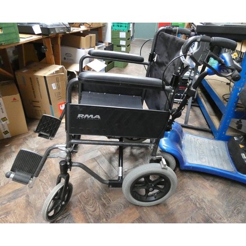 293 - Fold-up push along wheelchair