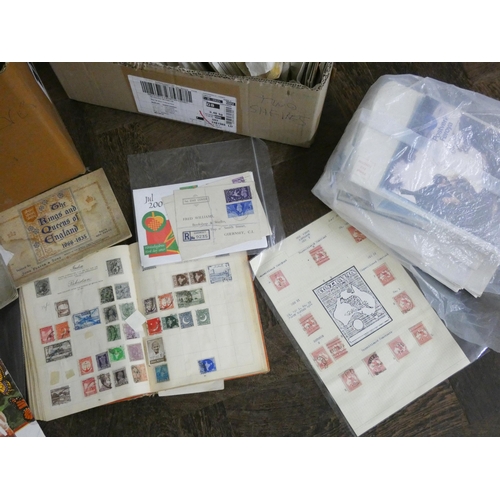 178 - A collection of stamps and First Day Covers etc