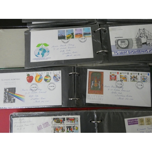 179 - Large collection of stamps and First Day Covers - some in albums