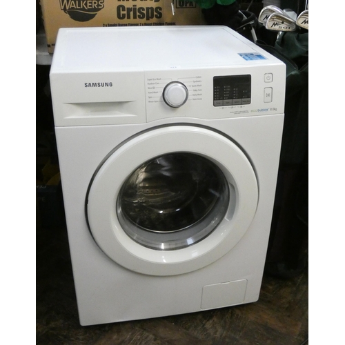 373 - A Samsung Echo bubble 8kg workload washing machine