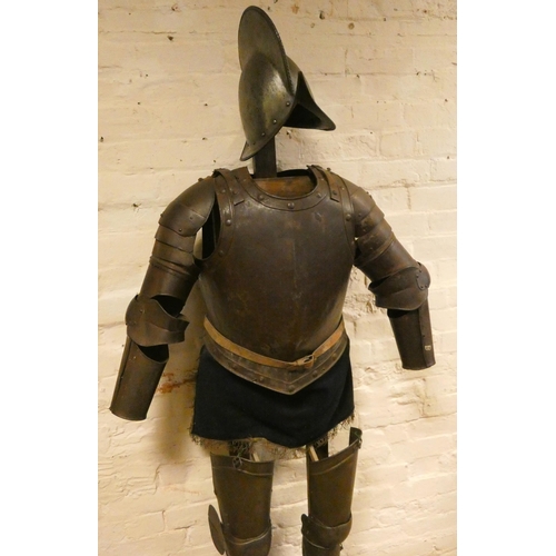 69 - Antique style suit of armour compete with helmet