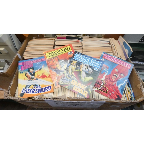 270 - Over 200 Starblazer A5 size comics