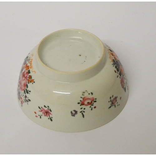 283 - A Chinese Famille Rose canton bowl, 17cms diameter