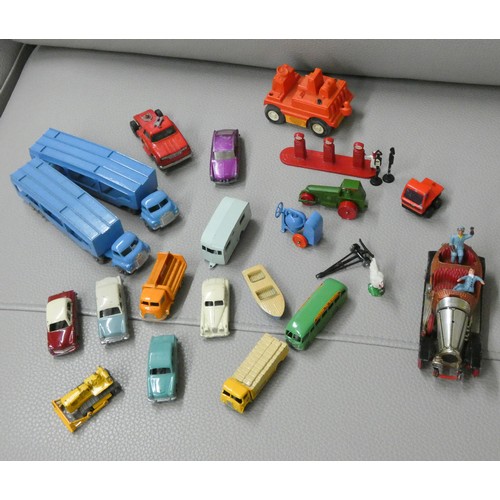 129 - Miniature and other vintage toy cars etc