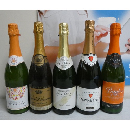 349 - 12 bottles of sparkling wine, champagne etc