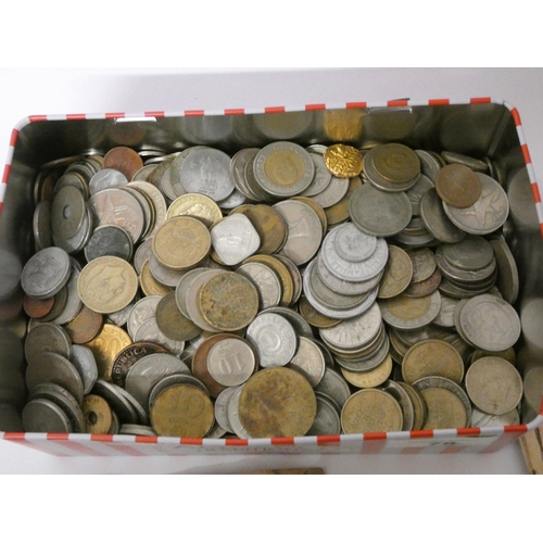 78 - A collection of old banknotes and coins