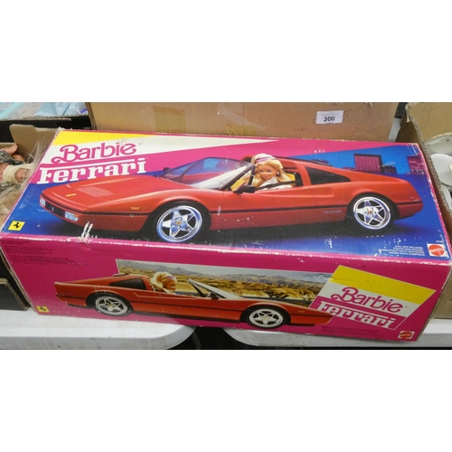 274 - A Barbie Ferrari boxed car