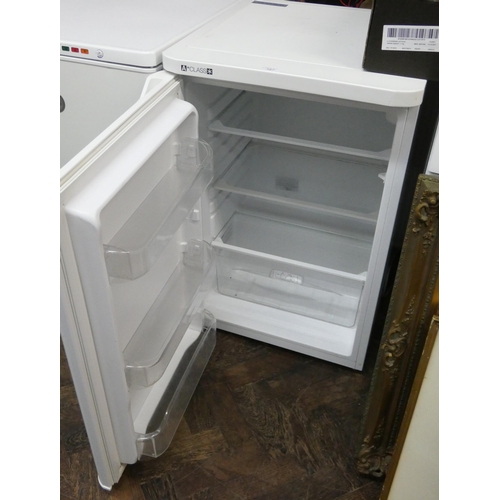 327 - An Indesit work top height fridge