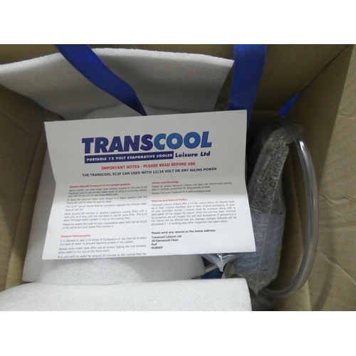 697 - An unused Trans Cool portable 12 volt evaporative cooler