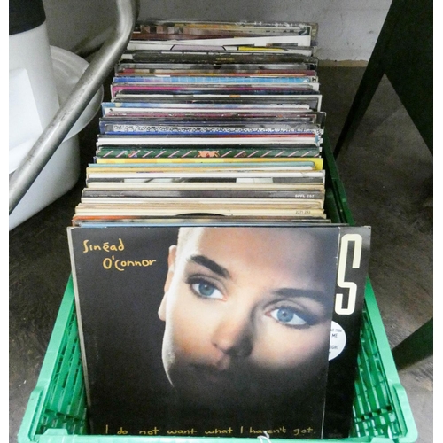 738 - A large quantity of vinyl LP records some pop included - mostly classical