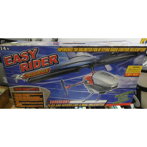 750 - An Easyrider remote controlled helicopter 14+ age group