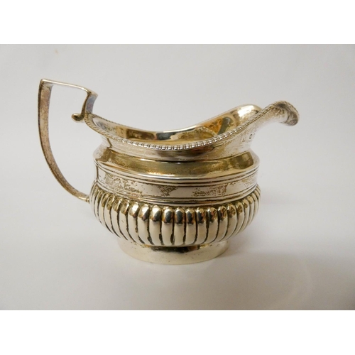 499 - George III silver cream jug, Thomas Johnson London 1813. Gross weight 5 troy oz