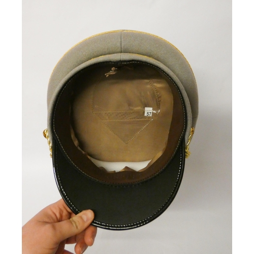 266 - A copy of a high ranking Luftwaffe officers peaked cap