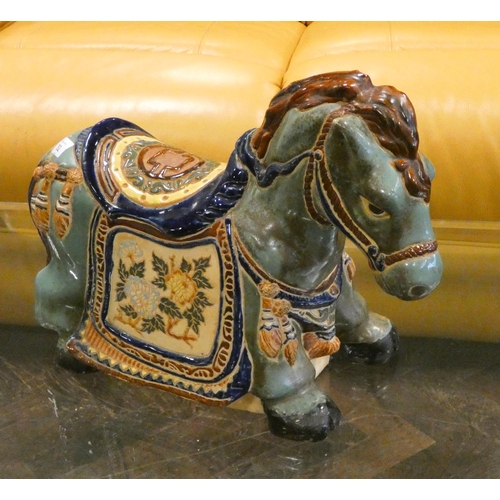 282 - A Chinese Tang style decorative horse ornament