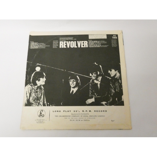 230 - The Beatles Revolver LP- Parlophone XEX 6061-1 Black & Yellow Parlophone label,  a rare Indian first... 