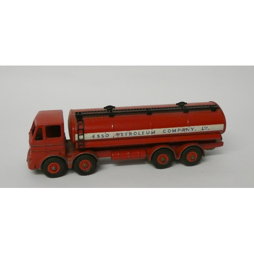 216 - Dinky Police Accident Unit 287, Bedford TK Tipper 435 - both boxed and an unboxed Esso Petroleum Ley... 