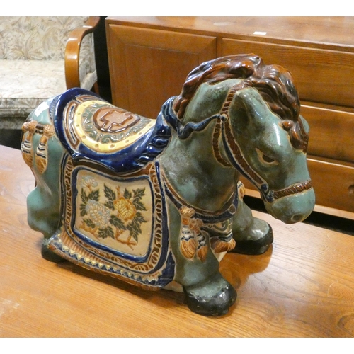 114 - A Chinese Tang style decorative horse ornament