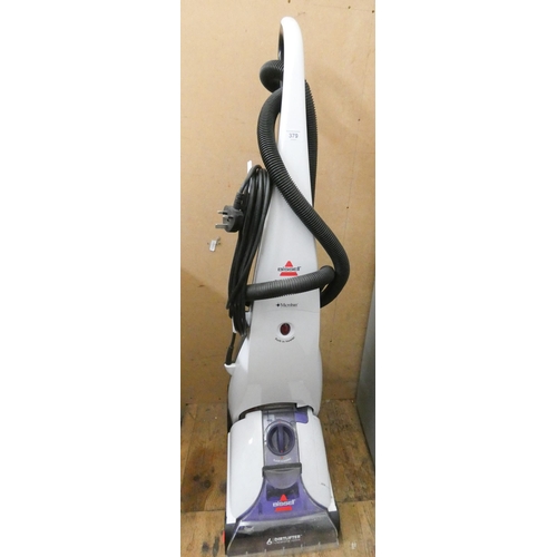 379 - A Bissell clean view pro heat upright vacuum cleaner