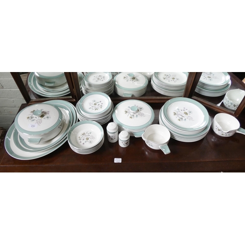 8 - A part Mid-Winter china dinner service