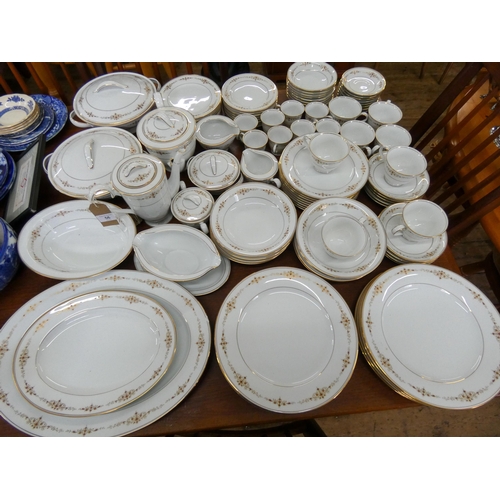 56 - Large Noritake dinner tea and coffee service for eight people