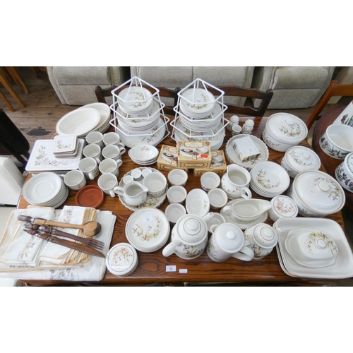 60 - A large quantity of Marks and Spencer's harvest pattern  oven to table ware, dinner, tea, coffee war... 