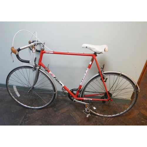 856 - A Falcon red racing bike