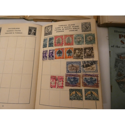 81 - A collection of various stamps in albums