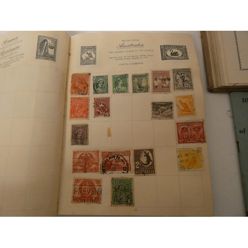 81 - A collection of various stamps in albums