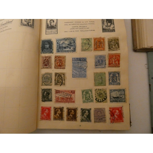 81 - A collection of various stamps in albums