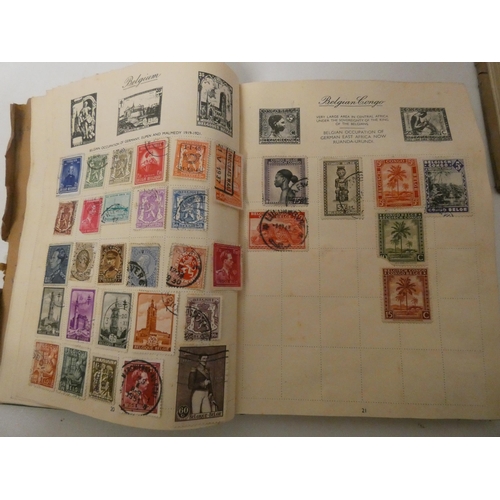 81 - A collection of various stamps in albums