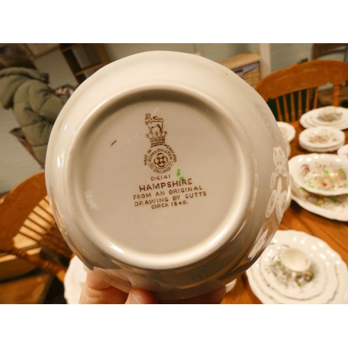 319 - An extensive Royal Doulton Hampshire dinner service