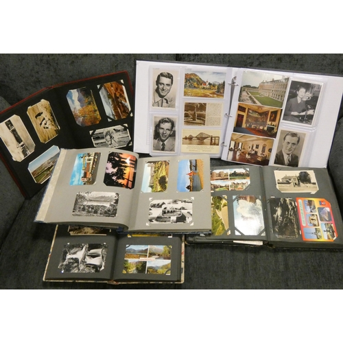 686 - Seven albums of various picture postcards - Royal interest etc