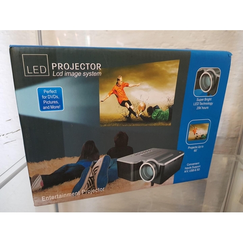 8 - LED Projector in Box