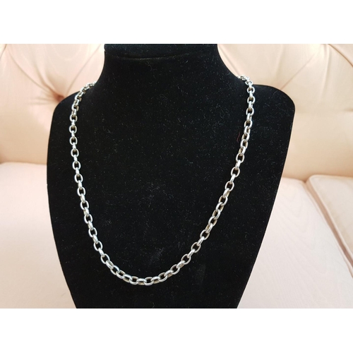 9 - Silver Chain Link Necklace