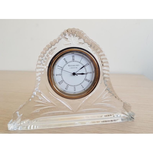 34 - Waterford Crystal Mantel Clock