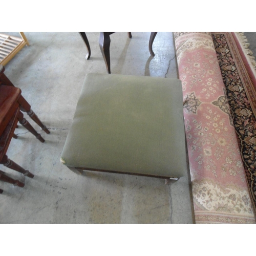 727 - Green Foot Stool