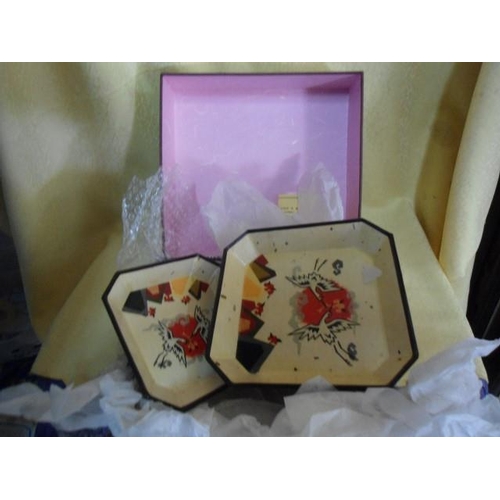 854 - Korean Paper Craft Plates x 3