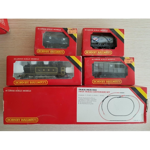 315 - Collection of Hornby 00 Guage Scale Model Trains and Box Sets; R.788 G.W.R Branch Passenger Set, R.7... 