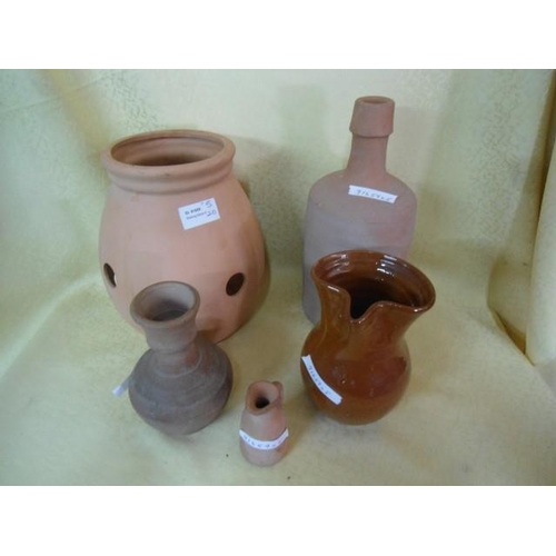 815 - Collection of Cypriot & Other Terracota Ware (x5)