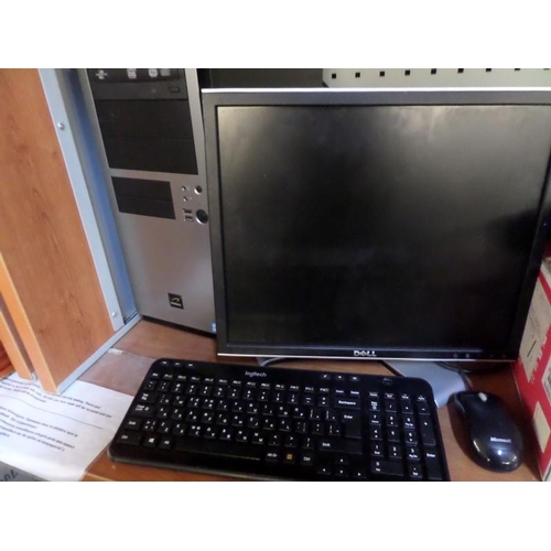 94 - PC Intel i3, 4GB RAM, 500gb Hard Drive, 307 GHZ with Dell Screen, Keyboard & Mouse